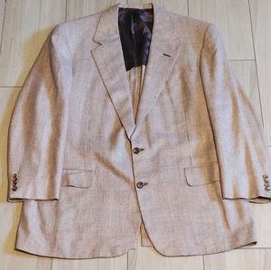 Oxxford Cashmere Silk Linen Jacket 43 R